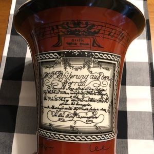 Mozart Music Vase Formalities By Baum Bros